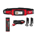 LANTERNA CABECA LED USB MILWAUKEE 600 LUMENS