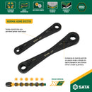 JOGO CHAVE CATRACA X6 QUADBOX 2 PECAS SATA ST09059G