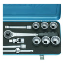 JOGO SOQUETES ESTRIADOS 1/4 A 1.1/4 POL 25 PEÇAS GEDORE