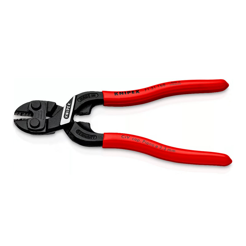 ALICATE CORTE CENTRAL 6.1/2 FORCA DUPLA COM RECESSO KNIPEX 71 31 160
