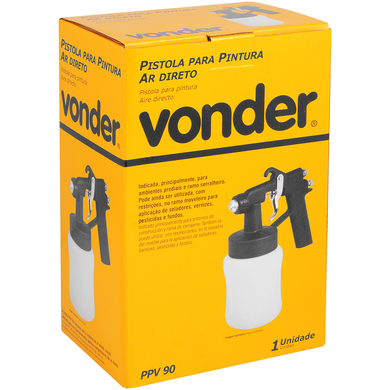 PISTOLA CANECA PLASTICA AR DIRETO PPV90 VONDER