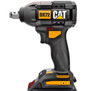 CHAVE IMPACTO 1/2 18V 350NM BATERIA CARREGADOR CAT