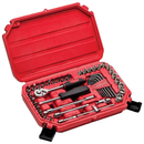 JOGO SOQUETES SEXTAVADO 1/4 45 PEÇAS 4-14MM MAYLE 110045