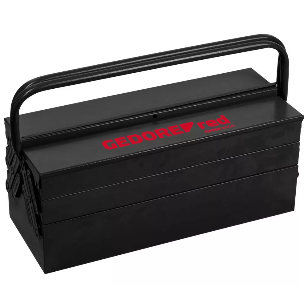 CAIXA FERRAMENTAS JOGO 64 PEÇAS GEDORE RED BLACK EDITION