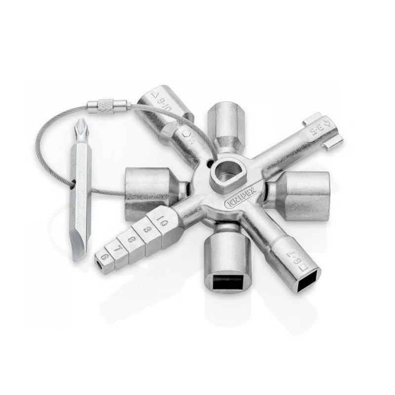 CHAVE GEMEA UNIVERSAL CAIXA DISTRIBUIÇAO KNIPEX 00 11 01