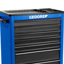 CARRO OFICINA FERRAMENTAS 7 GAVETAS AZUL GEDORE 1585-7A