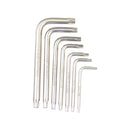 JOGO CHAVE TORX CURTA T10-T40 07 PEÇAS KINGTONY 20407PR