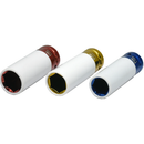 JOGO SOQUETES LONGO 1/2" 17MM 19MM e 21MM 3 PEÇAS PDR