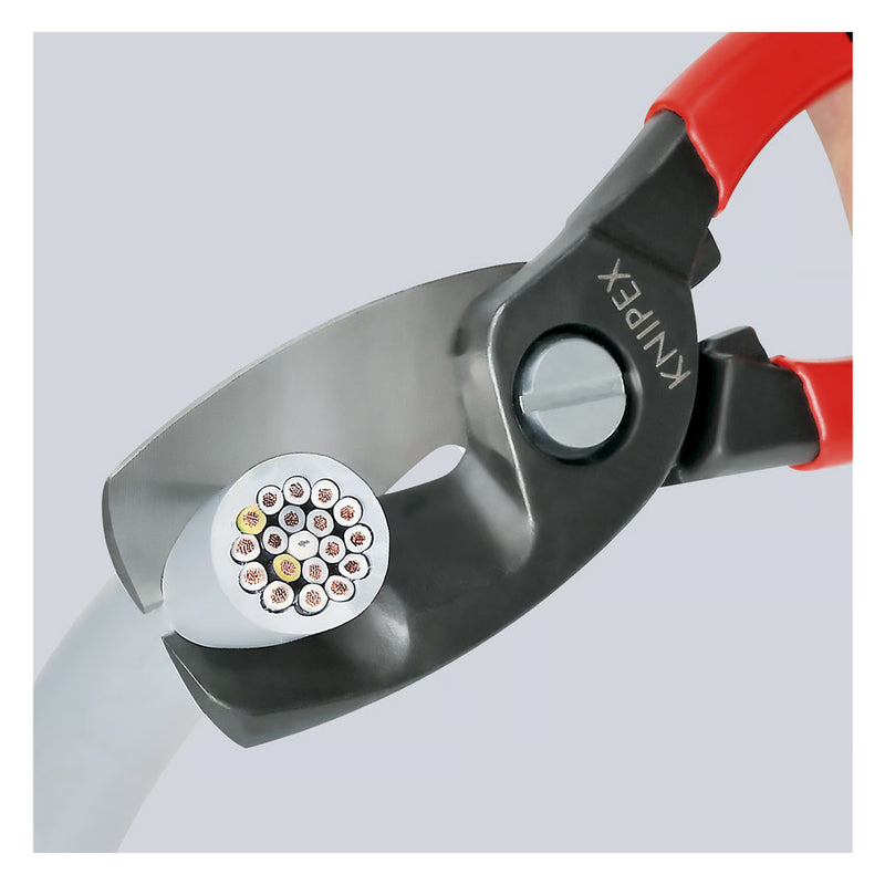 TESOURA CORTA CABOS ELETRICOS GUME DUPLO 200MM KNIPEX 95 11 200