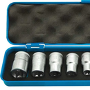 JOGO SOQUETES TORX FEMEA E10-E24 1/2" 9 PEÇAS GEDORE