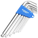 JOGO CHAVE ALLEN LONGA ABAULADA 2.5-10MM 7 PEÇAS KING TONY