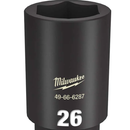 SOQUETE IMPACTO ENCAIXE 1/2 26MM MILWAUKEE