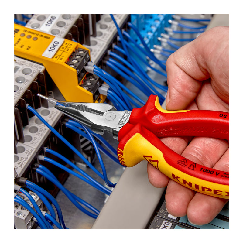 ALICATE UNIVERSAL PONTA 5.3/4 VDE ISOLADO KNIPEX 08 26 145