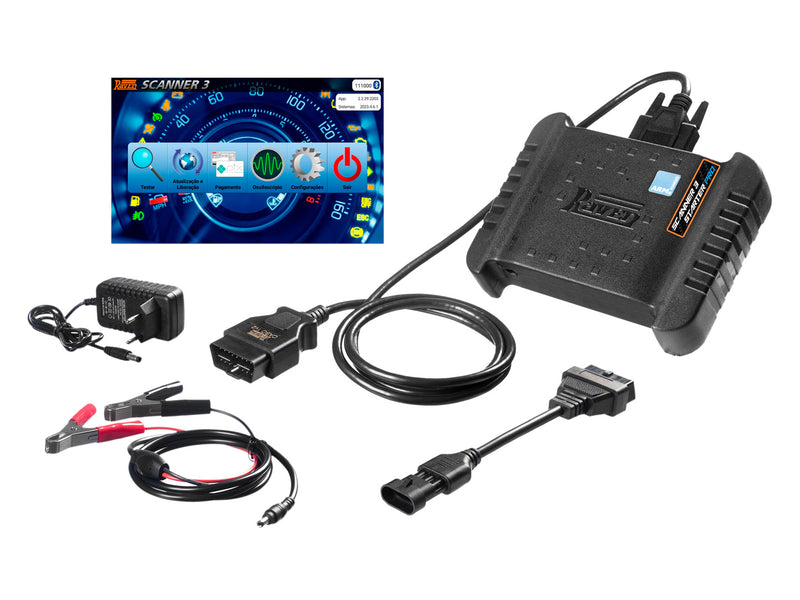 SCANNER AUTOMOTIVO PRO 3 STARTER RAVEN 108861