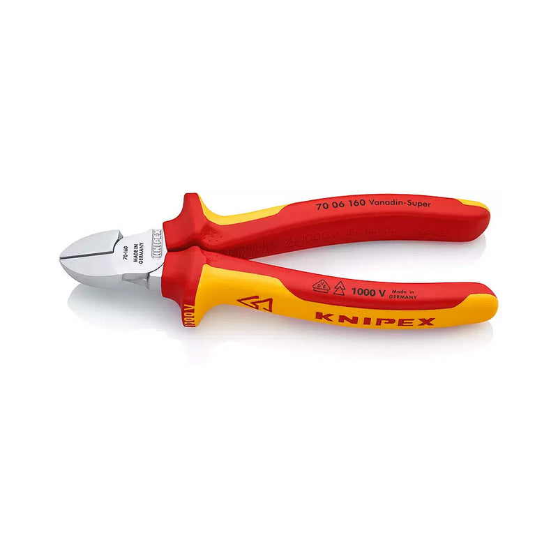 ALICATE CORTE DIAGONAL VDE 1000V 6.1/2 POL KNIPEX