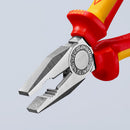ALICATE UNIVERSAL 200MM VDE ISOLADO 1000V KNIPEX 03 06 200