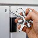 CHAVE GEMEA UNIVERSAL CAIXA DISTRIBUIÇAO KNIPEX 00 11 01