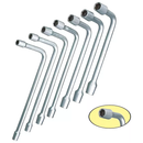 JOGO CHAVE BIELA 3/8 POL A 3/4 POL 7 PEÇAS GEDORE RED