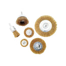 JOGO DE ESCOVAS 6 PEÇAS WORKER