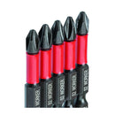 JOGO BITS PARAFUSADEIRA PH2 ENCAIXE 1/4 5 PEÇAS WORKER