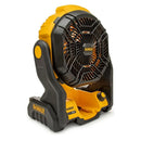 VENTILADOR PORTATIL CANTEIRO OBRAS MAX 20V S/ BATERIA DEWALT