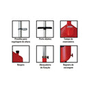 COLETOR OLEO VACUO 75L RECIPIENTE INSPECAO SIGMA