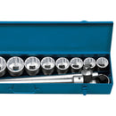 21/D21EMU JOGO SOQUETES ESTRIADOS 1" 36-80MM 14 PECAS - GEDORE