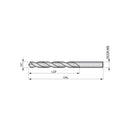 BROCA AÇO RAPIDO HSS TITANIO 10.5MM A002 DORMER