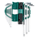 JOGO CHAVE ALLEN ABAULADA T EXTRA LONGA 1.5MM-10MM 9 PECAS SATA ST09124SJ