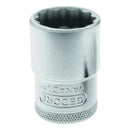 JOGO SOQUETES ESTRIADOS 1/2 10-32MM 25 PECAS GEDORE D19KMU