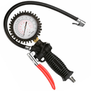 CALIBRADOR MANUAL INFLADOR AUTOMOTIVO PNEUS MANOMETRO POTENTE