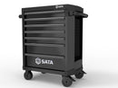CARRO OFICINA FERRAMENTAS 7 GAVETAS PRETO SATA