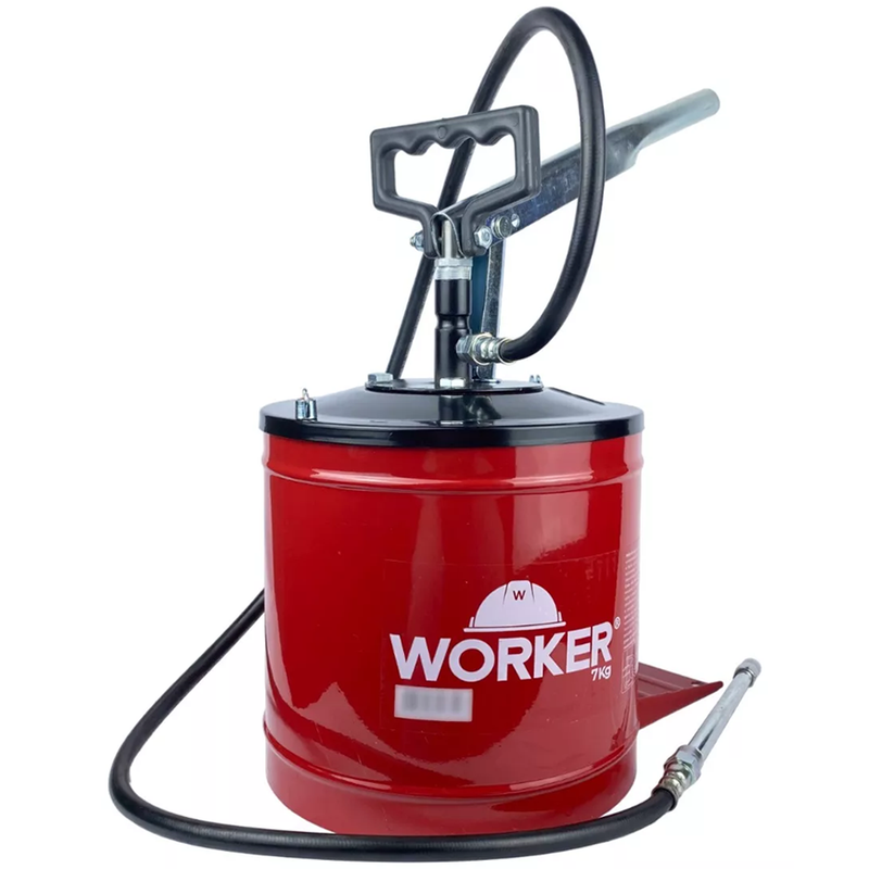 BOMBA MANUAL GRAXA BALDE 7KG WORKER