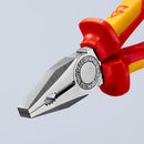 ALICATE UNIVERSAL 200MM VDE ISOLADO 1000V KNIPEX 03 06 200