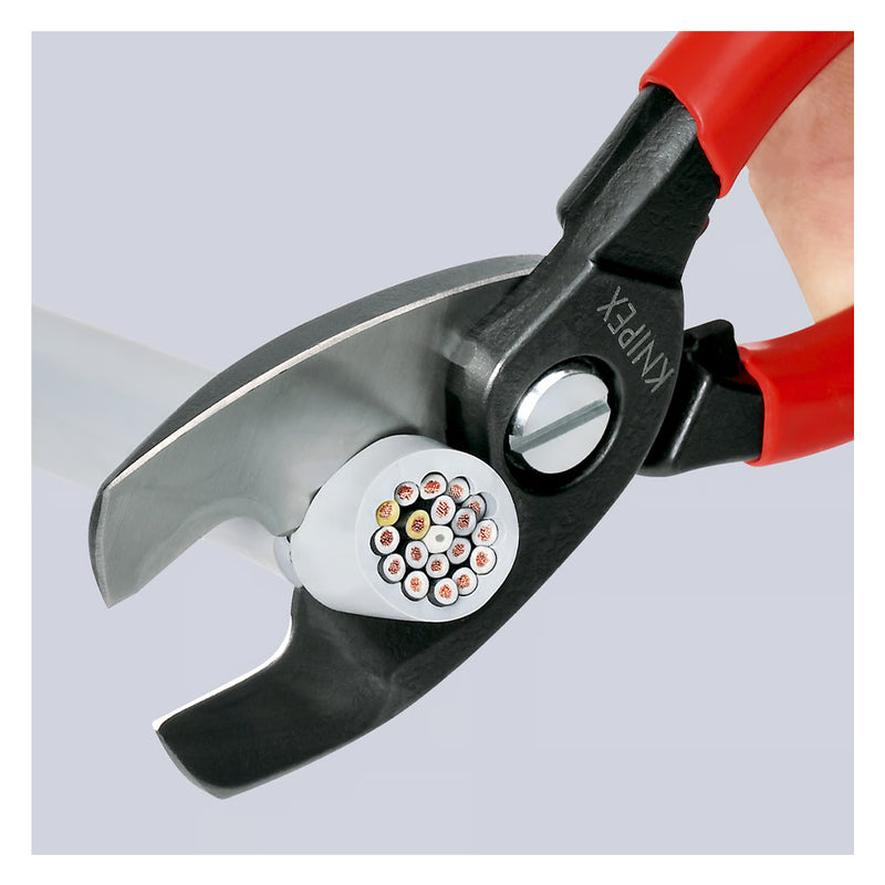 TESOURA CORTA CABOS ELETRICOS GUME DUPLO 200MM KNIPEX 95 11 200