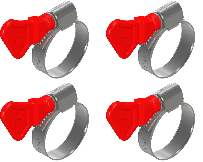 ABRAÇADEIRA BORBOLETA HEAVY 13-19MM 10UN METALMATRIX