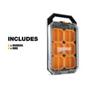STACKTECH COMPACTO BAIXO PERFIL TAMPA TRANSLUCIDA 18 POL TOUGHBUILT