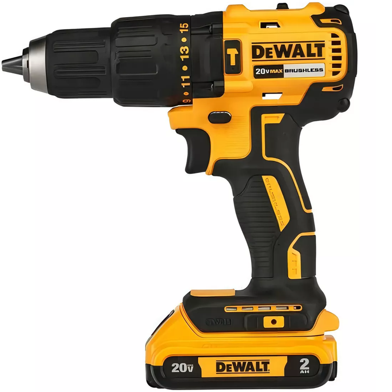 PARAFUSADEIRA 20V MAX LÍTIO 2 BATERIAS 2AH DEWALT DCD7781D2BR