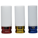 JOGO SOQUETES LONGO 1/2" 17MM 19MM e 21MM 3 PEÇAS PDR