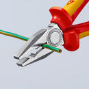ALICATE UNIVERSAL 200MM VDE ISOLADO 1000V KNIPEX 03 06 200
