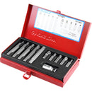 JOGO BITS MULTIDENTADA 1/2 M5 A M12 KING TONY 11 PEÇAS