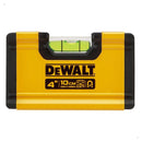 MINI NIVEL ALUMINIO 4 POL 10CM DEWALT DWHT42801
