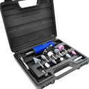 JOGO MINI RETIFICA PROFISSIONAL PNEUMATICA 1/4 ACESSORIOS PDR