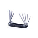 JOGO CHAVE TORX TIPO CANIVETE T9-T40 08 PEÇAS KINGTONY