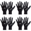 LUVAS SEGURANÇA NITRILICA WK21 POLIESTER TAMANHO G 9 POL WORKER 5 UN