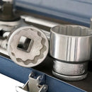 JOGO SOQUETES ESTRIADOS 1/2 10-32MM 25 PECAS GEDORE D19KMU