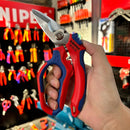 TESOURA ANGULAR ELETRICISTA CURVA 160MM KNIPEX 95 05 20 SB