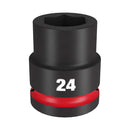 SOQUETE IMPACTO SEXTAVADO 3/4 24MM MILWAUKEE 49-66-6362