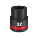 SOQUETE IMPACTO SEXTAVADO 3/4 22MM MILWAUKEE 49-66-6360