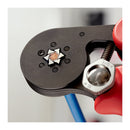 ALICATE CRIMPADOR PRENSA TERMINAL SEXTAVADO AJUSTAVEL KNIPEX 97 53 14